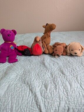 Beanie Babies Bean Bag Animal Toys